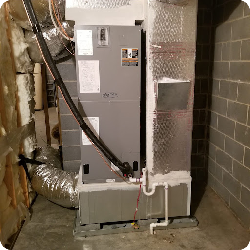 The Air Handler in The Basement 